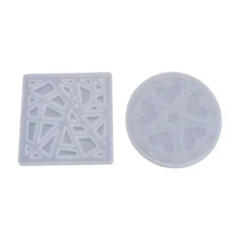 

Crystal Epoxy Resin Mold Irregular Love Heart Printing Casting Mould Handmade DIY Crafts Pendant Making Tools