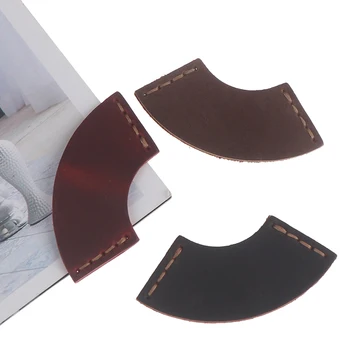 

Vintage Genuine Leather Reader Bookmark Friends Retro Handmade Documents Diary Notebook