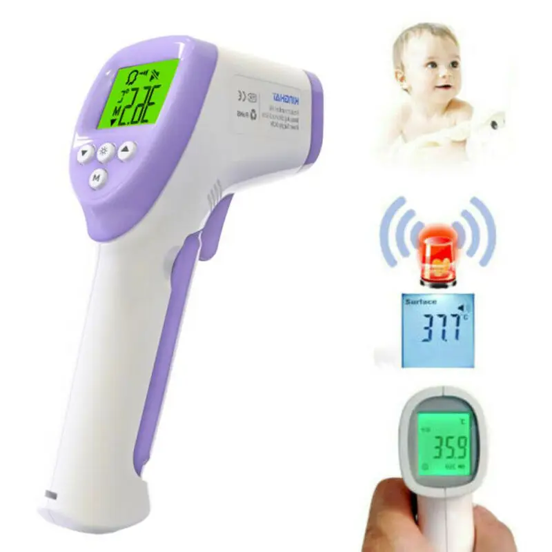 

Multi-function Baby/Adult Digital Termomete Forehead Thermometer Digital Infrared Body Temporal Non-contact Temperature Gun 2020