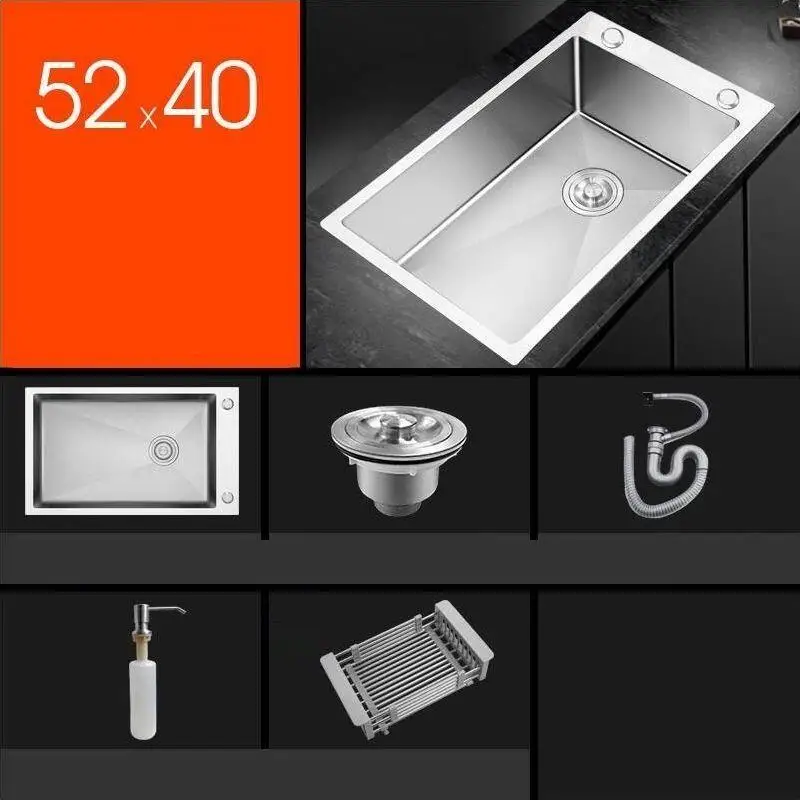 Lavandino Cucina Zlewozmywak Acero Inoxidable Lava Manos Evier кухня Fregadero De Cocina Lavabo Cuba Pia Cozinha кухонная раковина - Цвет: MODEL H