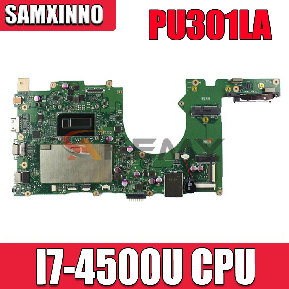 PU301L Mainboard For ASUS PU301LA I7-4500U Laptop Motherboard REV2.0 Test work 100% original | Компьютеры и офис