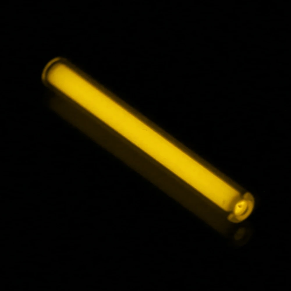 3*22,5 мм наружный аварийный Тритиевый газовый светильник аварийный светильник s Автоматический светящийся инструмент самолюминесцентный мини-светильник s - Цвет: yellow