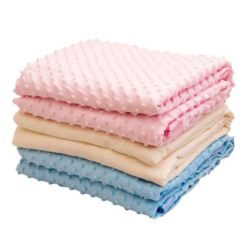 

Soft High Quality Baby Blanket Newborn Swaddling Wrap Cotton Thermal Children's Blanket Breathable Solid Bedding Quilt 102*76 cm