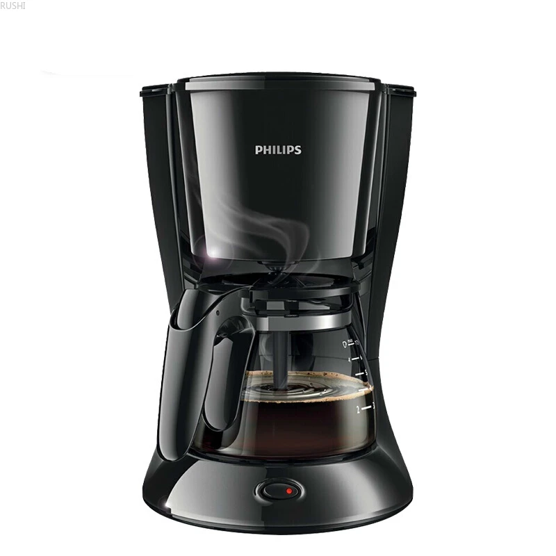 

Home MINI Coffee Maker Coffee Machine Auto Power-off Drip Coffee Maker 220V 750W Milk Frother