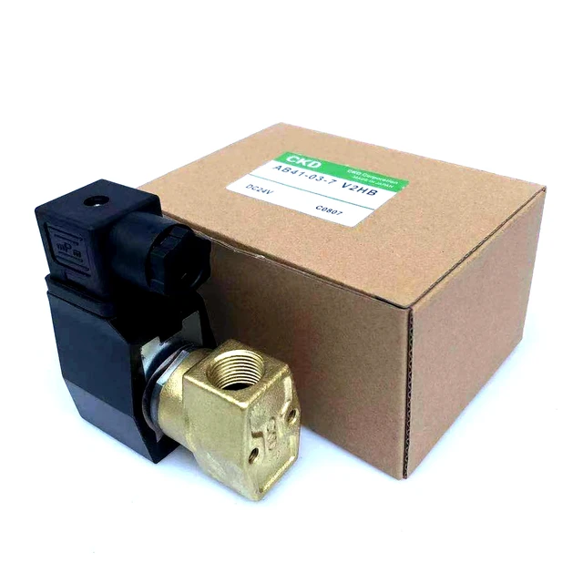 CKD製のソレノイド AS-03-A 102 （Solenoid VALVE CKD manufacturer 