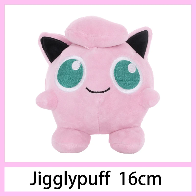 Пикачу Jigglypuff Vulpix Chikorita Venusaur Eevee marill аниме плюшевые милые коготь машина кукла для детей подарок мягкие игрушки - Color: Jigglypuff