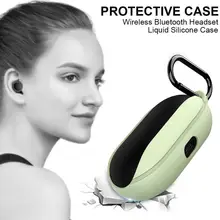 For Samsung Galaxy Buds Bluetooth Headset Liquid Silicone Case with Hook Luminous with The Night Light Earphone Accessories