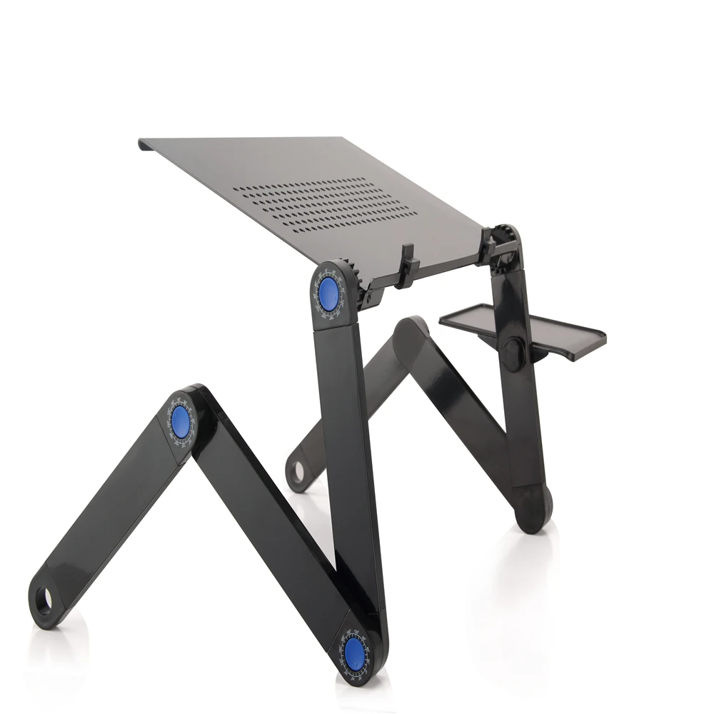 Охлаждающий ноутбук стол/кровать компьютерный стол/iPad стол/Ленивый алюминиевый складной стол