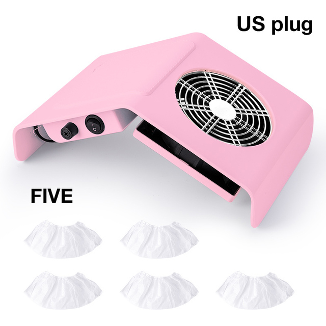 Power Nail Dust Collector Nail Art Salon Suction Dust Collector 40W Machine Vacuum Cleaner Fan Nail Art Equipment Tools