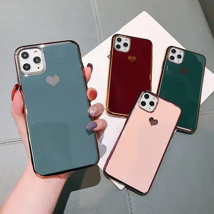 Роскошные Чехлы для iPhone 11 Pro MAX X XS XR 6 6S 7 8 Plus мягкий силиконовый чехол с защитой от