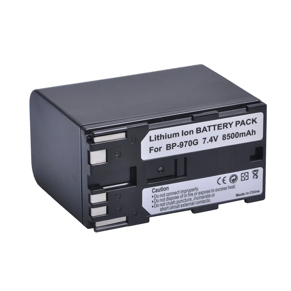 BP 970G батарея 8500mAh 7 4 V 975 945 для Canon EOS C100 Mark II C300 PL GL2 XF100 XF105.|Цифровые аккумуляторы| |