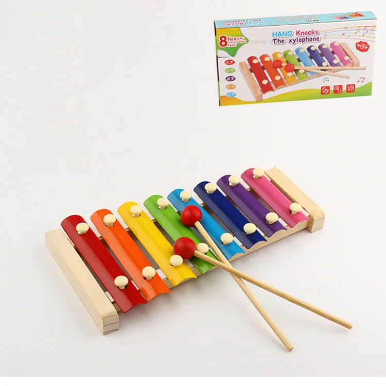 Прямая от производителя, деревянная детская игрушка октава, пианино, игрушка из дерева, ручной стук, ксилофон, оверсток, распродажа