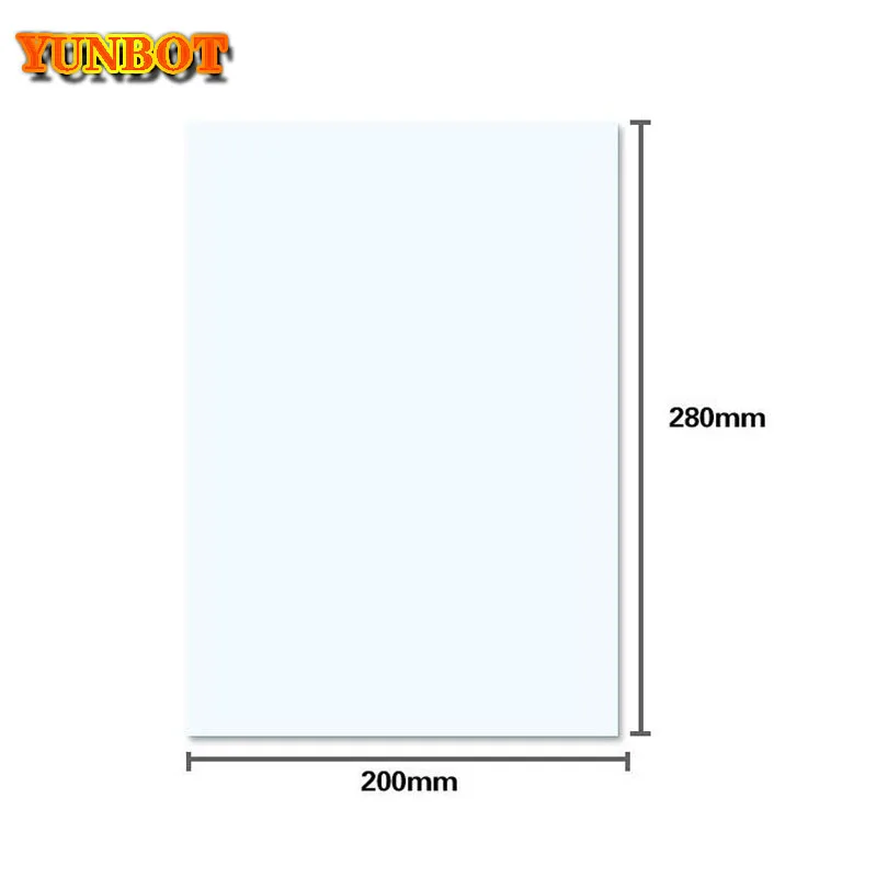 

SOVOL 5PCS 95% Transmittance Strength FEP Release Film For Photon Mono X/Saturn/QIDI S Box/8.9 inch UV LCD SLA 3D Printers SOVO