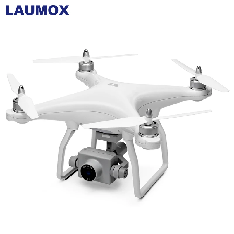 

LAUMOX X1 GPS RC Drone 5G Wifi FPV 4K Camera 2-Axis Brushless Motor Self-stabilizing Gimbal 17 Mins Flight Time RC Quadcopter