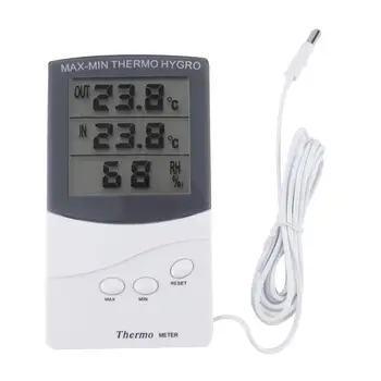 

Digital Indoor Outdoor LCD Thermometer Hygrometer Temperature Humidity Meter new arrival