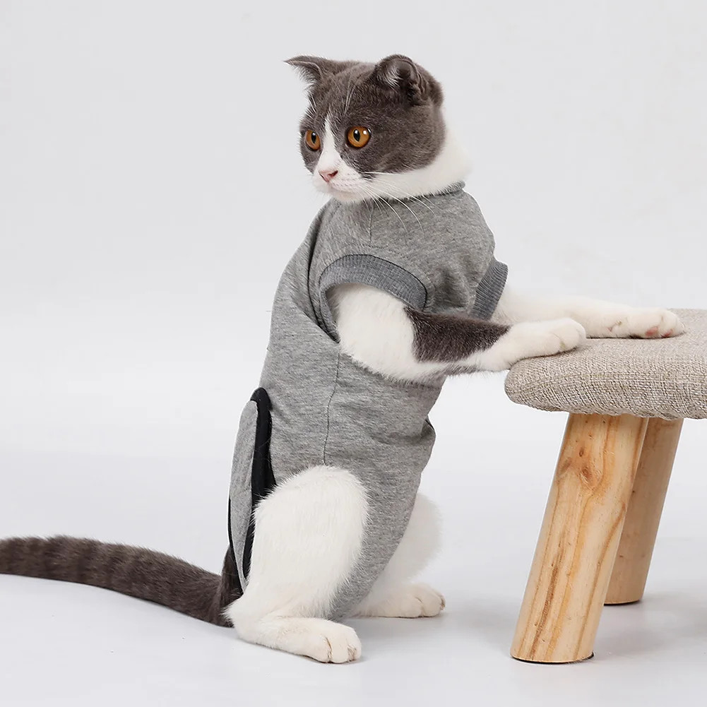 Pet Puppy Kitty костюм для восстановления брюшных ран Мягкий защитный чехол дышащая Хирургическая Одежда