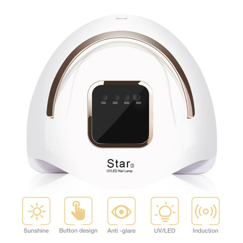 

STAR 2 72W 36 LED UV Nail Dryer for Treatment Gel LED Lamp Polishing Automatic Nail Light Portable Nail Dryer LCD Monitor