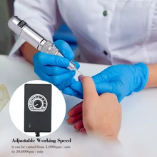 Электрический набор сверл для ногтей с сверлами для ногтей, песочные полосы, наконечник, маникюрный набор для акрилового геля для ногтей, портативный сверлильный станок для ногтей