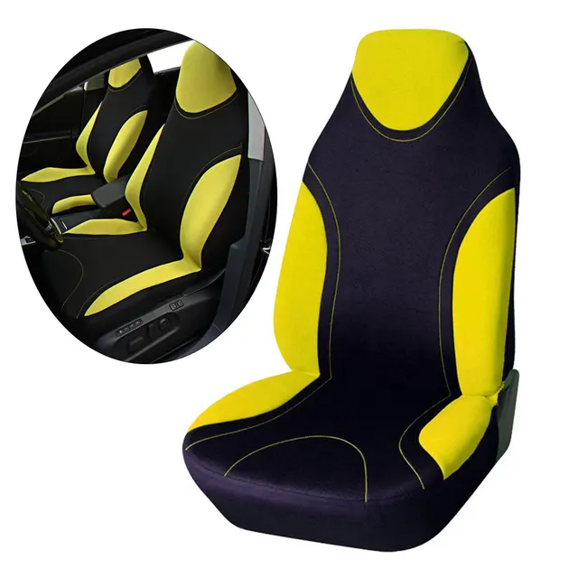 US $7.09 Dewtreetali High Back Bucket Universal Car Seat Cover Fits Most Auto Interior Accessories Sports St