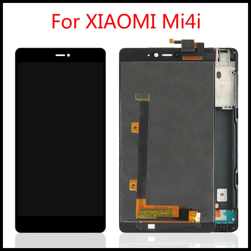 Высокое качество для XIAO mi 4i lcd сенсорный экран дигитайзер сборка запасные части
