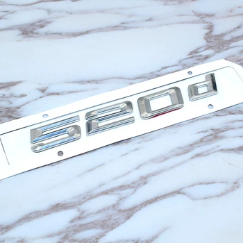 

For BMW 5 series E39 E60 E61 F10 F11 New 520d 525d 528d 530d 535d 550d Rear Boot Trunk Lid Letters Badge Emblem Logo