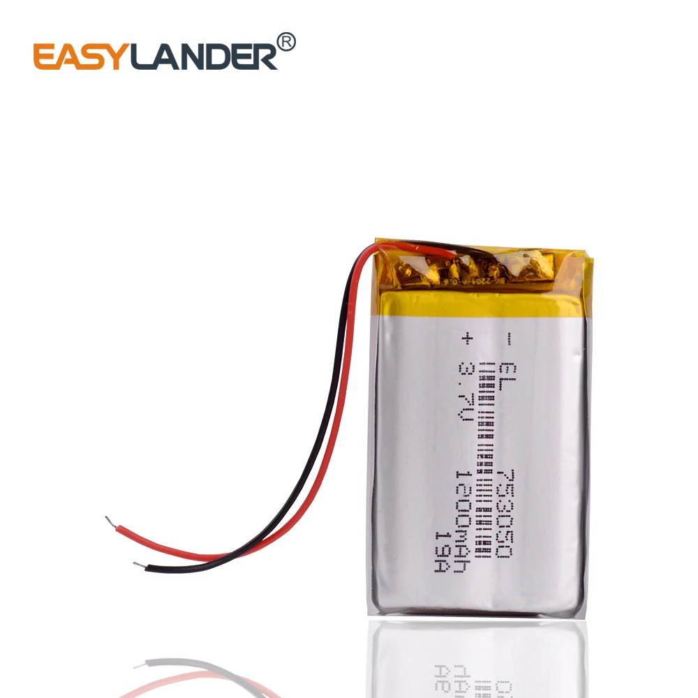 753050 3 7 V 1200mAh литий полимерный ионный аккумулятор для GPS DVR MP5 Bluetooth цифровой продукт