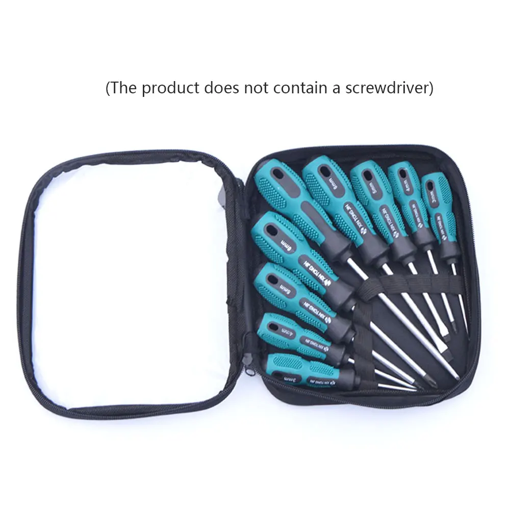 Cloth Bag Multifunction Utility Bag Black Waterproof Hardware Wrench Storage Package Tools Bag Portable Handbag Repair Kits