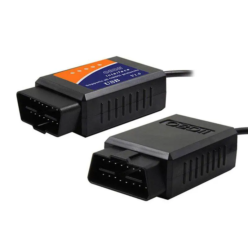 ELM327 V1.5 OBD2 Профессиональный инструмент диагностики неисправностей автомобиля диагностический сканер автомобиля линия контрольный инструмент для Android/IOS