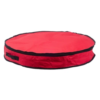 

Xmas Wreath Storage Bag Handles Made Of Durable 600D Oxford Polyester Material Storage Bag Holiday Wreaths