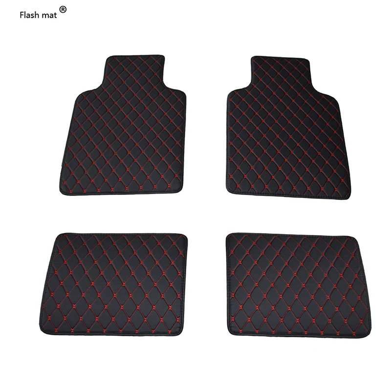 Flash mat Universal car floor mats for DS DS3 DS4 DS4S DS5 DS6 accessories styling Custom foot carpet covers | Автомобили и
