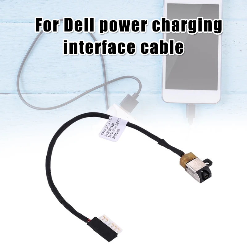 New Hot 0R6RKM AC DC Power Jack Charging Port for Dell Inspiron 15 5567 P66F001 Laptop NV99