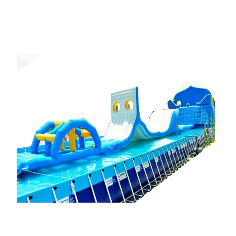 

Inflatable water patrol combination, large bracket pool flushing combination, water toy water park equipment