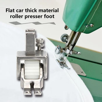 

Multifunction Presser Foot Rolled Hem Curling Pressure Feet Braiding Stitch Sewing Machine for Home Sewing Ornament