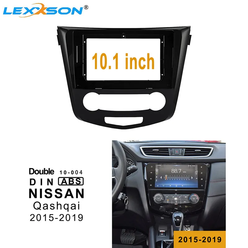 10,1 дюймов Автомобильная панель для Nissan Qashqai- приборная панель Установка отделка Установка Facias панель адаптеров комплект dvd рамка автомобиля - Название цвета: only frame
