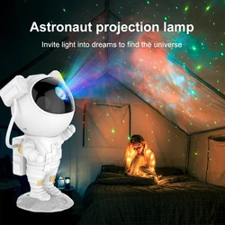 Projecteur LED pour enfants, avec minuterie, télécommande, 360 °, ajustable, veilleuse pour la nébuleuse de la galaxie 