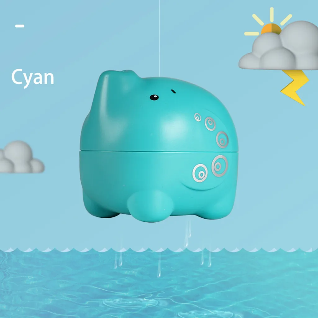 Обучающие игрушки для детей, забавные обучающие игрушки для детей, Очаровательная ванна, ручная насадка для душа, дождевик, водопад, игрушка для ванной W828 - Цвет: Светло-зеленый