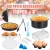 116 шт./компл. 8 Дюймов Air Fryer Access Fit for Airfryer 5.2-5.8 QT Корзина для Выпечки Пицца Тарелка Гриль Горшок Кухня Кулинария Инструмент для вечеринки
