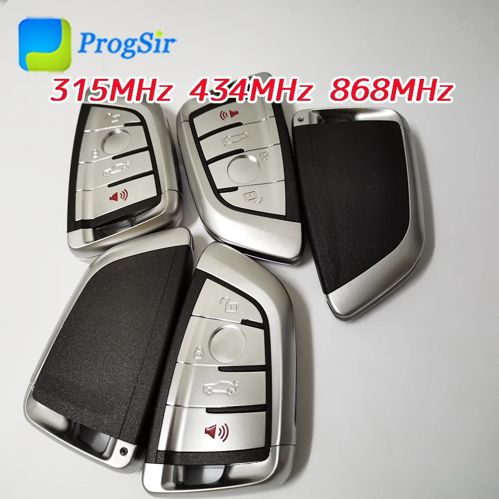 4 кнопки дистанционного управления для BMW FEM 315MHz 434 MHz 868MHz Smart Keyless Go бесконтактный