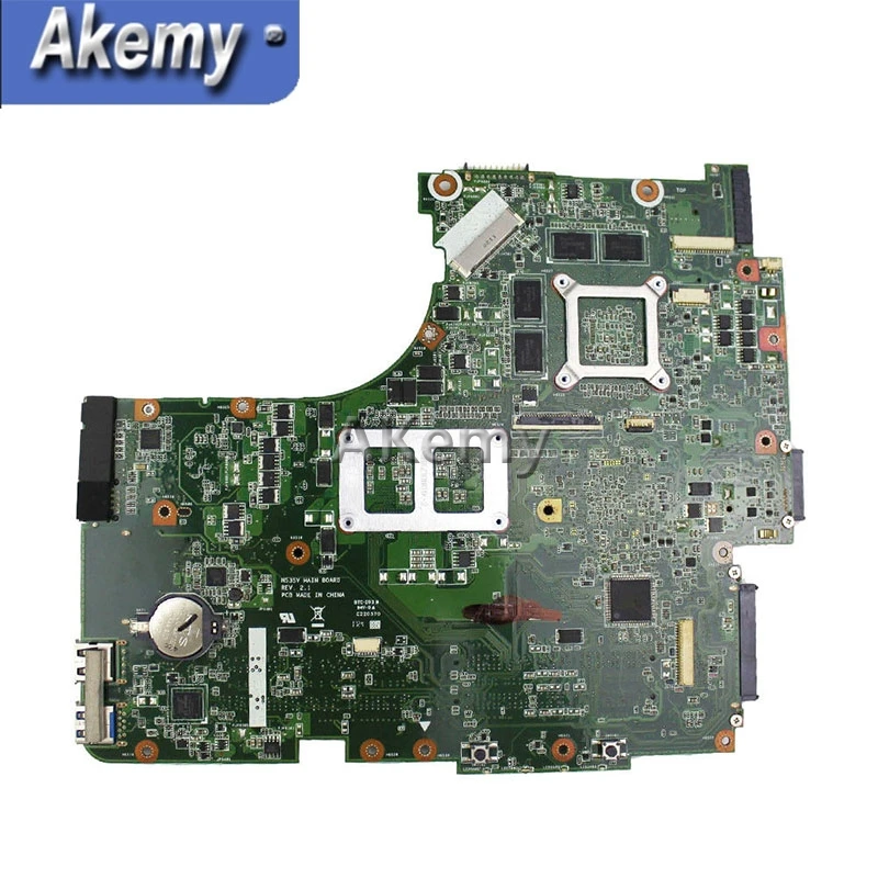 AK N53SV материнская плата для ноутбука ASUS N53SN N53SM N53S N53 тест оригинальная GT550M/GT540M