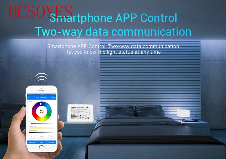Mi светильник DC 5 в WiFi iBox WL-Box1(обновленная версия iBox2) светодиодный контроллер умный ночной Светильник 2,4G беспроводной WiFi rgb контроллер
