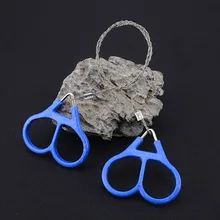 

Field Survival Stainless Wire Saw Hand Chain Saw Cutter Outdoor Emergency Survival Tools Fretsaw Camping Hunting Wire Saw