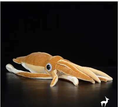 38 см Hammerhead плюшевая игрушка «Акула» чучело океанское животное плюшевые мягкие игрушки для детей подарок на день рождения - Цвет: Squid 36cm