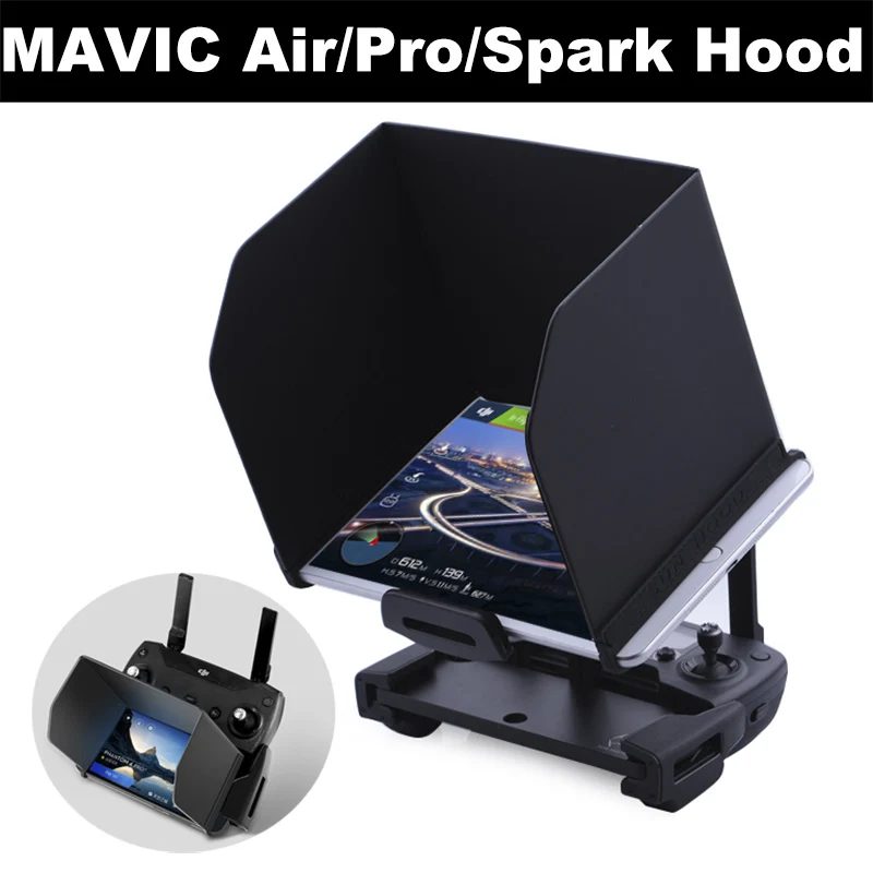 

Parasol for DJI Mavic Pro Air Spark Phantom 4 3 Mavic 2 Pro Zoom Drone Folding Remote Control Hood Sun Shadow Phone Tablet