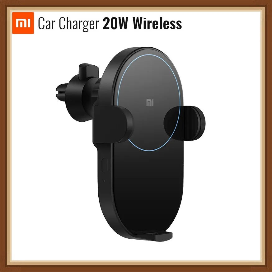 Беспроводное Автомобильное зарядное устройство Xiaomi Mijia 2USB порта 20 Вт макс.