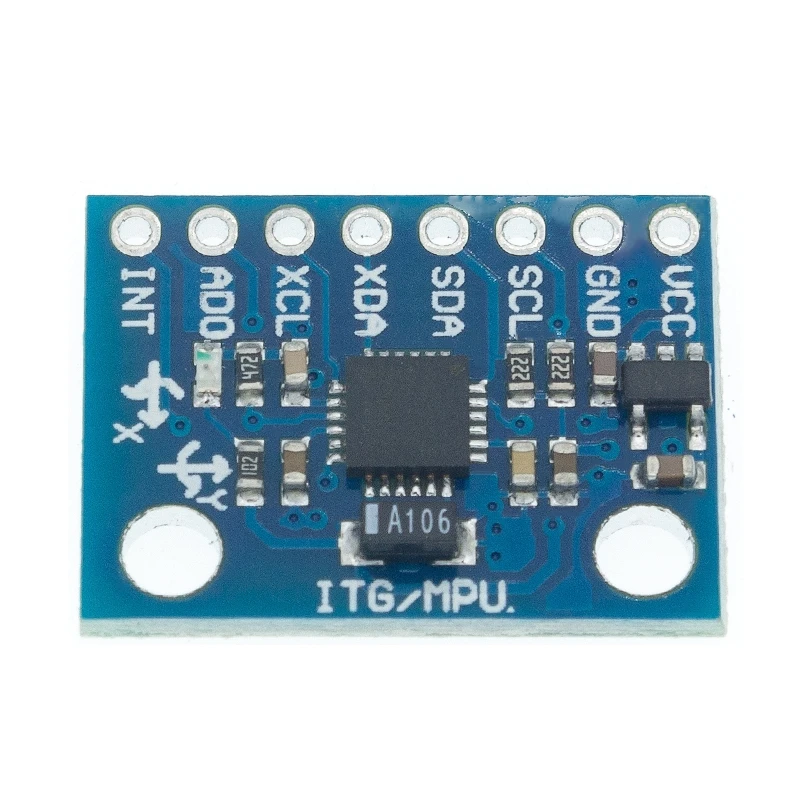 Cailiaoxindong 10PCS/LOT GY-521 MPU-6050 Module,mpu6050 Module,3 Axis Analog gyro sensors 3 Axis Accelerometer Module