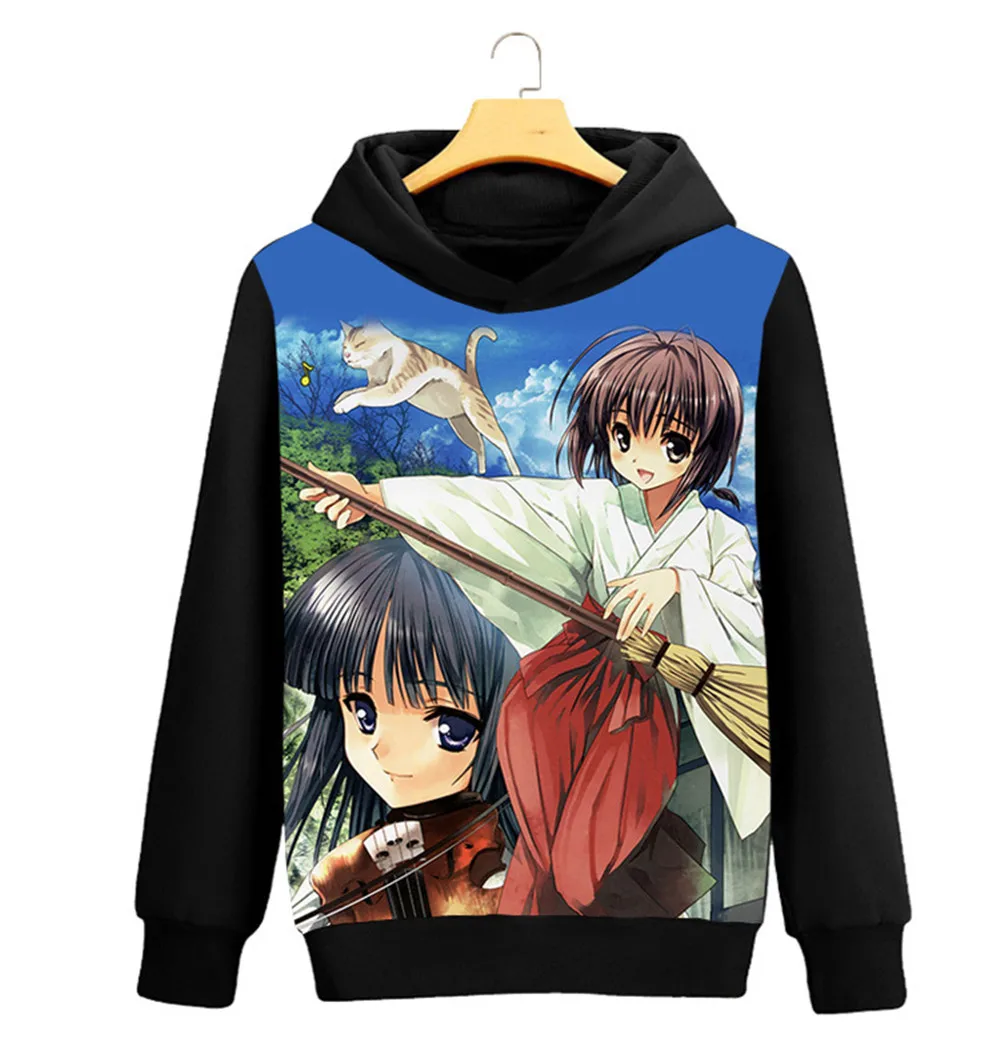 Style5 Аниме Yosuga no Sora Kasugano Sora, толстовка на молнии с капюшоном, костюм для косплея, мужская и женская куртка, Повседневная Толстовка, уличная одежда - Цвет: Style5