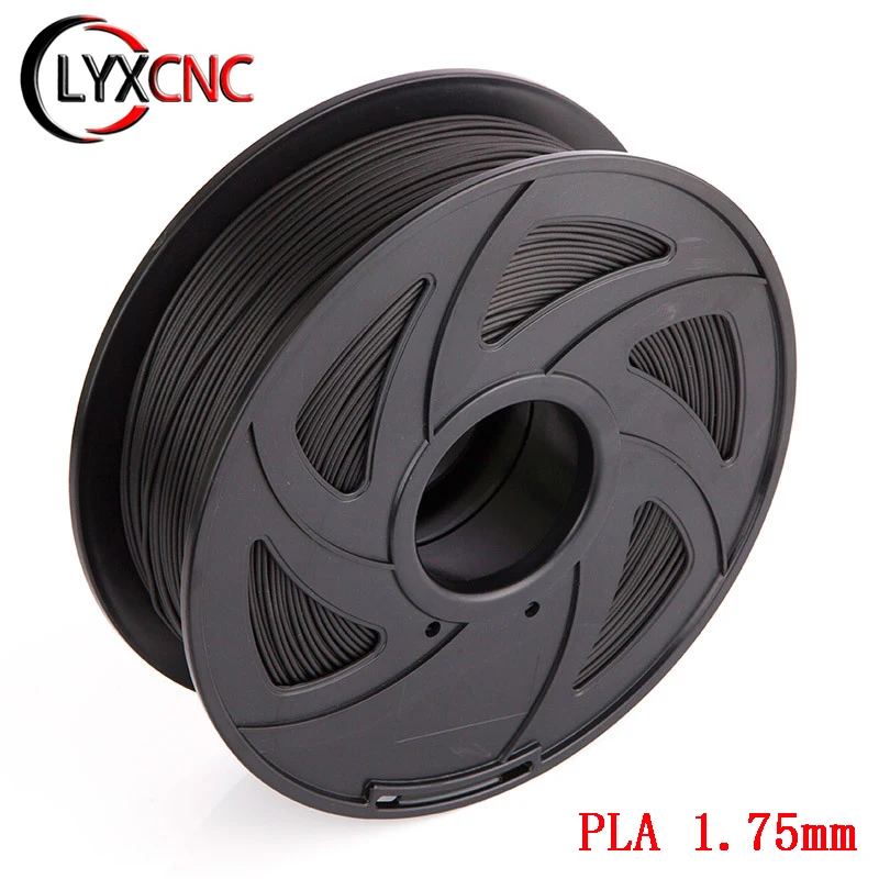 3D Printer Filament PLA 1.75mm 1kg Environmental Material  For 3D print Pen PLA Filament Extruder Consumable Customizable Coloer