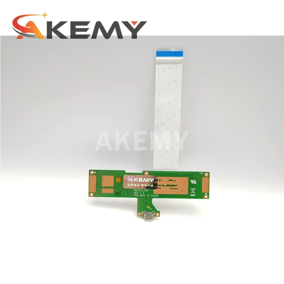original For ASUS Google Nexus 7 2nd Gen 2013 ME571K ME571K USB Power Board charger Board K008 K009 with cable 14010-00330800