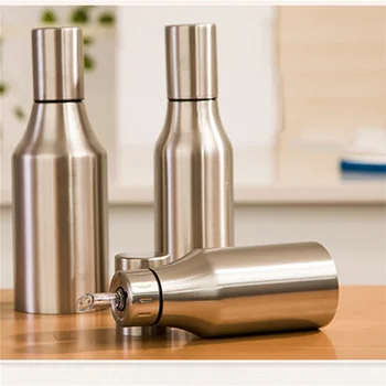 

Portable Stainless Steel Dust-Proof Oil Dispenser Leak-Proof Oil Spice Jar Sauce Vinegar Bottle Kitchen Accessories Cooking Tool