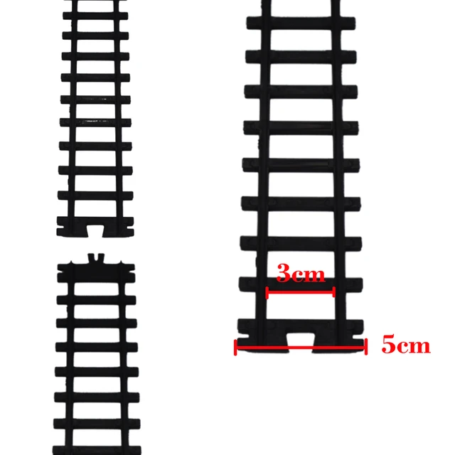 Rail Track Expansion Pack For Railway King Classical Train City Trains  Flexible Tracks Straight Curved Rails Building Block Toys -  Railed/motor/cars/bicycles - AliExpress